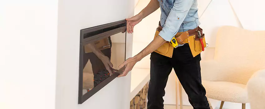 Metal Fireplace Installation in Lafayette, Louisiana