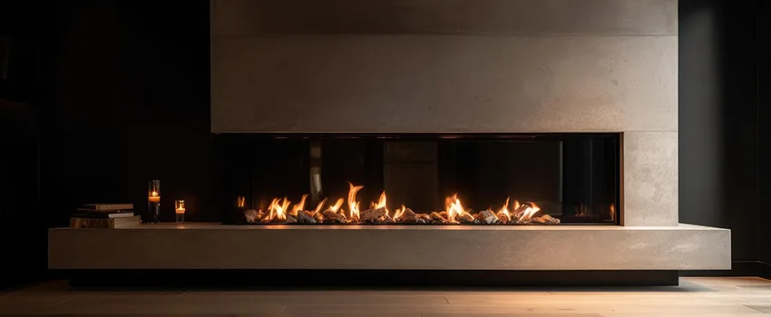 Gas Fireplace Ember Bed Design Services in Lafayette, Louisiana
