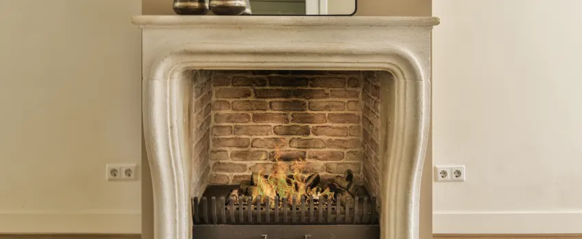 Vintage-style Fireplace Redesign in Lafayette, Louisiana