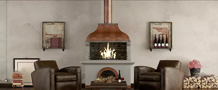 Thelin Hearth Products Providence Pellet Insert Fireplace Installation in Lafayette, LA