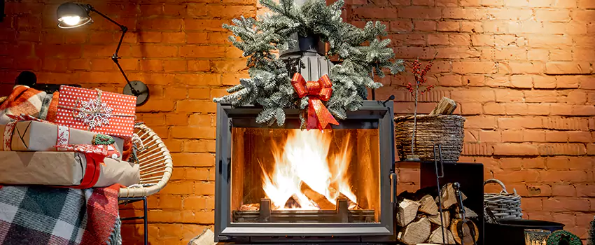 Travis Industries Linear Gas Fireplace Installation in Lafayette, Louisiana