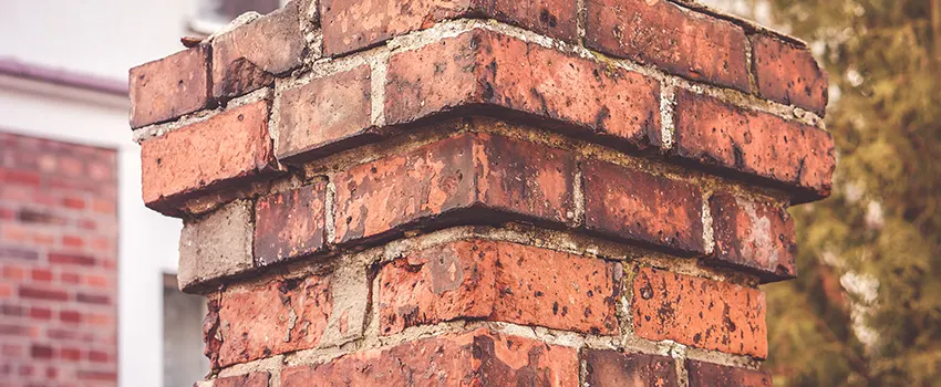 Cracked Chimney Bricks Repair Cost in Lafayette, Louisiana