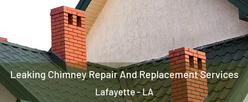  Leaking Chimney Repair And Replacement Services Lafayette - LA