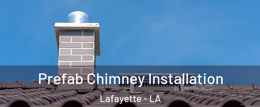  Prefab Chimney Installation Lafayette - LA